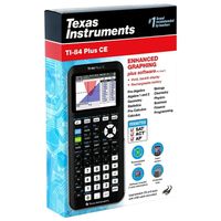 [商檢認證D35986] Texas Instruments TI-84 Plus CE PYTHON 黑 計算機 1年保固(吊卡紙盒包裝隨機出貨)_TT1