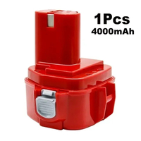 12V  Makita PA12 Ni-MH  Makita 1200 1220 1201 1222 1233sa/b1235 192681-5 4000mAh Power Tool Batterie