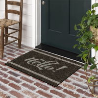 Spot parcel post New Modern Simplicity Wire Loop Entry Door Doorway Entrance Hallway Mat Stain Resistant Earth Removing Anti-Slip Easy Care