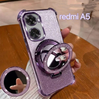 เคสโทรศัพท์ กริตเตอร์ หรูหรา  สำหรับ Redmi15 15C A7Pro A5 Poco C85 C71 เคส กันกระแทกมุม ป้องกันกล้อง