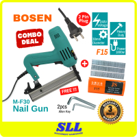 COMBO BOSEN 20V Professional Electric Nail Gun Pneumatic Nailer Gun + F15 5,000pcs Nail (M-F30 ) (Ra