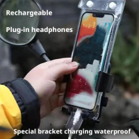 Waterproof Mobile Phone Bag Cell Phone Holder Waterproof Case Protective Touch Pouch Navigation B9H9