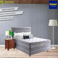 Springbed Uniland Paradise Double Plushtop Diamond Matras Only