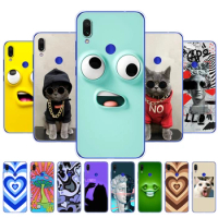 For xiaomi Redmi Note 7 Case Silicon Phone Back Cover For Redmi NOTE 7 PRO Cover 6.3 inch Painting Soft TPU Fundas Coque