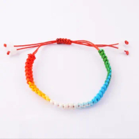 New Feng Shui Handmade Colorful String Bracelet - Feng Shui W Gift Box H2078
