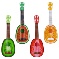 水果造型烏克麗麗-大 可彈奏四弦樂器 兒童學習吉他電吉他玩具 禮品贈品