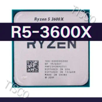 Ryzen 5 3600X R5 3600X 3.8GHz Six-Core Twelve-Thread CPU Processor 7NM 95W L3=32M 100-000000022 Socket AM4