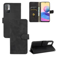 For Xiaomi Poco M3 Pro 5G Luxury Flip Skin Texture PU Leather Card Slots Wallet Case For Xiaomi Poco M3Pro M 3 PocoM3 Phone Bags