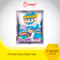 Nano Nano Milky Taro 3 sachet Kaya Kalsium