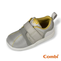 Combi日本康貝機能休閒童鞋-NICEWALK 醫學級成長機能鞋A01GL灰(寶寶段.中小童段)