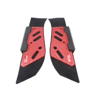 2PCS Modified Motorcycle Footrest Foot Rest Mat Plate Pad For Yamaha NVX155 Aerox155 Aerox 155 2020-2021 Motocycle Accessories