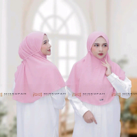 Jilbab Instan Bergo Maryam Crinkle Airflow Size M