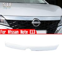 For Nissan Note E13 2020 2021 2022 Car Accessories Front Grille Around Hood Strip Trim Molding Decoration Stickers