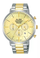 ALBA PHILIPPINES Alba Philippines Gold Dial Stainless Steel Strap AT3H03 Quartz Watch 41mm