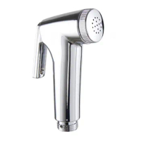 Toilet Bidet Handheld Douche Bidet Chrome Jet Spray Muslim Hygienic Shower Kit Spray Shower Head With Hose &amp; Holder