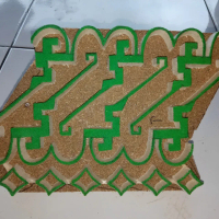 CANTING KAYU UNTUK BATIK CAP MOTIF SENO PARANG STEMP BATIK Kain