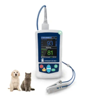 Hand Held Cat Dog Vet Pulse Oximeter Portable Digital Handheld Pulse Veterinary Oximeter