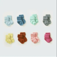 [1psg] I AM COTTON - Kaos kaki Bayi polos Anti slip