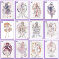 Anime Goddess Story Dream Girl Yae Miko Ar Card Game Collection Rare Cards Children's Toys Boys Surprise Birthday Gifts