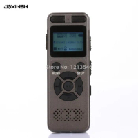 100pcs/lot 8GB Professional Audio Recorder Business Portable Digital Voice Recorder USB Support Multi-language,Tf Card to 64GB