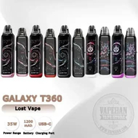 Pod Vape Lost Vape Galaxy T360 Pod Kit 35W 1200Mah Authentic By Lost Vape PANDA RHYTHM