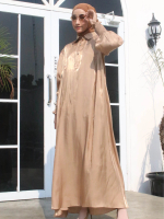 DRESS WANITA / PAKAIAN WANITA SHIMMER SILK GOLDY PREMIUM DADA KANCING BAJU TERUSAN WANITA MUSLIM ELE