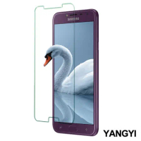 【YANG YI 揚邑】Samsung Galaxy J4 5.5 吋 鋼化玻璃膜9H防爆抗刮防眩保護貼