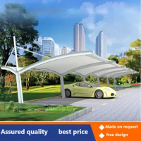 Membrane structure car shed car shed parking shed steel structure electric awning awning