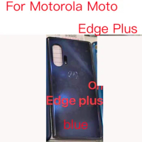 1pcs New Cover For Motorola Moto Edge Plus Back Battery Cover Door Rear Glass Housing Case For Moto Edge Battery Cover Housing