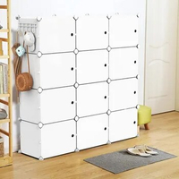 Shoe Rack Organizer 48 Pair 4 Tiers for Shelf Storage Stand for Heels Boots Slippers Cabinet Narrow Stackable Space Saver White