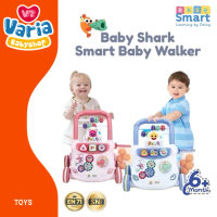 Bebe Smart Smart Walker Baby Shark / Baby Walker / Push Walker / Mainan Dorongan Bayi Belajar Jalan