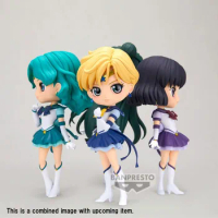 Bandai Original Sailor Moon Cosmos Anime ETERNAL SAILOR NEPTUNE Action Figure Toys For Kids Gift Collectible Model Ornaments
