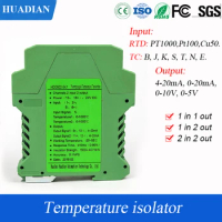 Thermocouple to 4-20ma converter RTD PT100 thermal resistance temperature signal converter