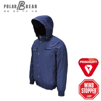 【POLAR BEAR】男WINDSTOPPER填充科技羽絨外套-12D10