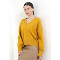 Hush Puppies Sweater Wanita Farina Yellow XL