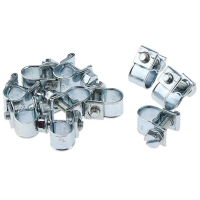 2x10x Pengapit hos, pengapit saluran untuk paip gas 6–8 mm