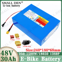 Original 48V 30AH Ebike Battery 48V 1500W for 48v 54.6v electric bike battery for bike Powerful electric bicycle battery XT60
