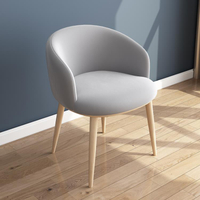 化妝椅 北歐風椅子現代簡約書桌椅創意網紅電腦化妝凳子靠背家用成人餐椅 3C數位