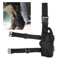 Universal Left Right Hand Gun Holster Tactical Tornado Drop Leg Thigh Holsters Hunting Airsoft Glock Handgun Holder Bag