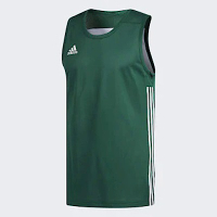 Adidas 3G SPEE REV JRS [DY6589] 男 籃球背心 球衣 運動 雙面穿 透氣 吸濕排汗 綠