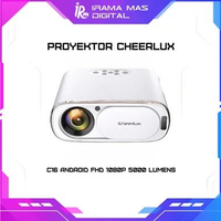 PROYEKTOR CHEERLUX - C16 ANDROID FHD 1080P 5000 LUMENS