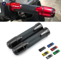 For HONDA Forza 350 Forza350 7/8 " 22MM CNC Motorcycle Handle Bari Grip Handlebar Hand Grips End Plugs Cap Cover Accessories