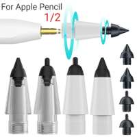 1-4PCS Pencil Tip for Apple Pencil 1st 2nd Generation Anti-wear Spare Nib Replacement Penpoint for IPAD Touch Pencil Nibs