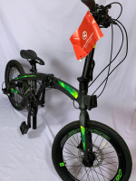 ( CUCI GUDANG ) Sepeda Lipat Exotic Explore 9.0 Speed Hydrolik Ukuran 20 Inch