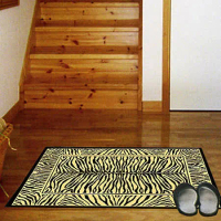 范登伯格-西索-狂野絲質感地毯-虎對紋-70x105cm
