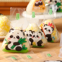 【熊帽飯糰】可微波日式三角飯糰袋100入(食品級 一次性模具 專用 加熱袋 壽司 打包袋 兒童 學生 午餐 DIY)