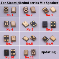 10pcs Inner MIC Speaker For Xiaomi 14 13 12 11 10 9 Max Poco X3 Redmi NOTE 8 7 7A 9S K50 K40 K60 K30 Pro Microphone Transmitter