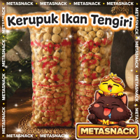 [METASNACK] 1 ball kerupuk ikan tengiri BULAT premium amplang tengiri khas jawa timur