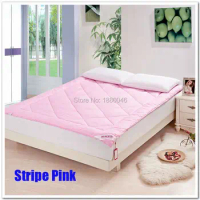New White Yellow Pink 100% Mulberry Silk Filled Mattress bedding mattress Topper Pad Mattress Cover Spring Mattress Topper 3KG