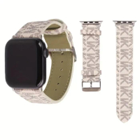 Luxury Watch Bands Compatible With Apple Watch Band 38mm 40mm 41mm 42mm 44mm 45mm, Designer Retro Leather Band Strap